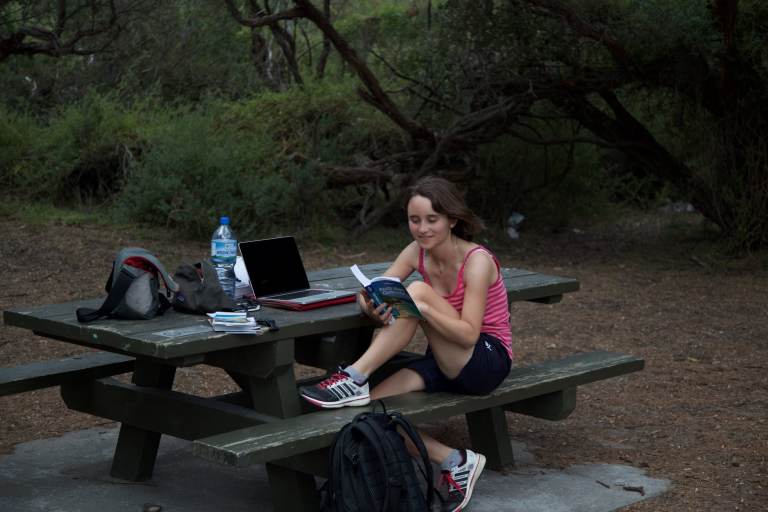 wichtig: Die Wasserflasche
